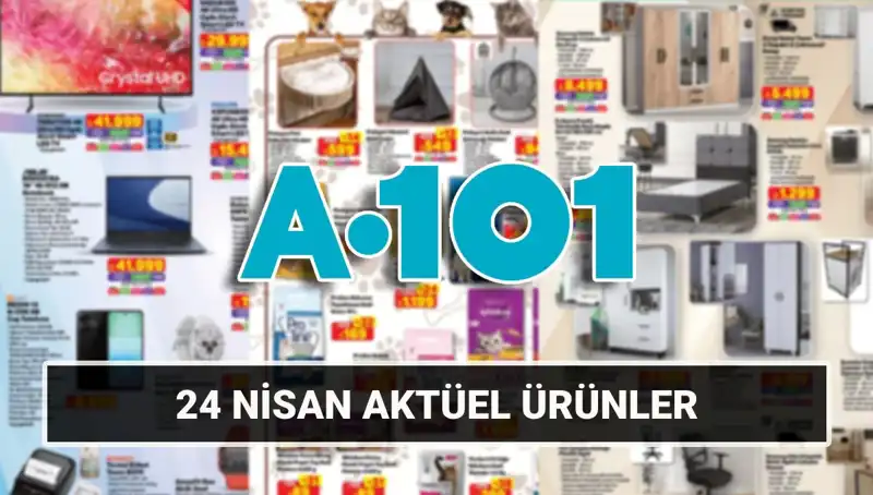 A101’in 24 Nisan Aktüel Kataloğu: Kaçırılmayacak Fırsatlar Sizi Bekliyor!