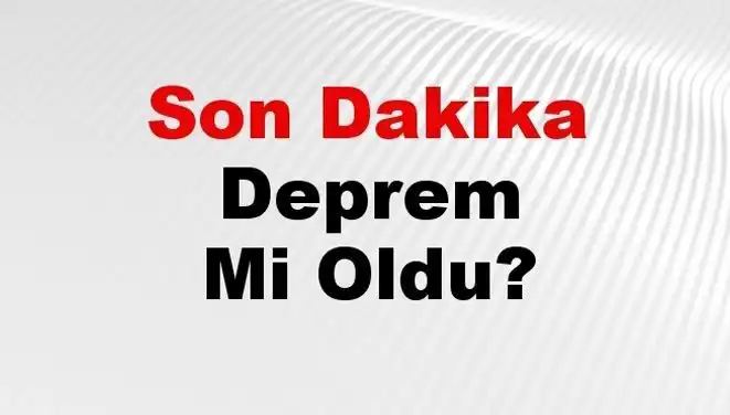 Malatya'da Son Dakika Deprem: Korkutan Gelişmeler Geldi!
