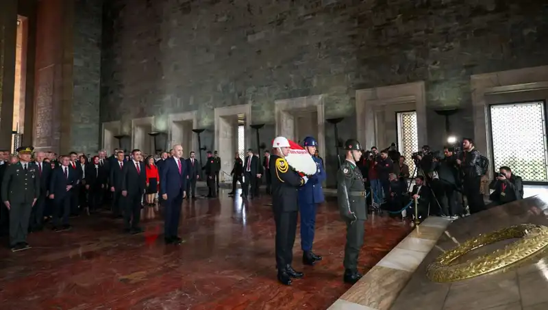 Anıtkabir'de Devlet Erkanının Bir Araya Geldiği Anlamlı Gün