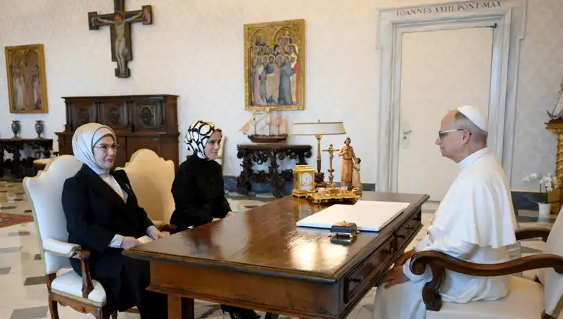 Emine Erdoğan ve Papa Leo: Barış İçin Gazze Turu