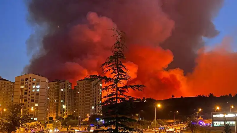 Bursa'da Yangın Alarma Geçirdi: Şehrin İmajı Tehdit Altında!