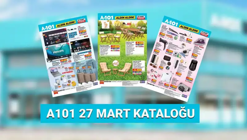Yeni A101 Aktüel Kataloğu 27 Mart: Kaçırılmayacak Fırsatlar Sizi Bekliyor!