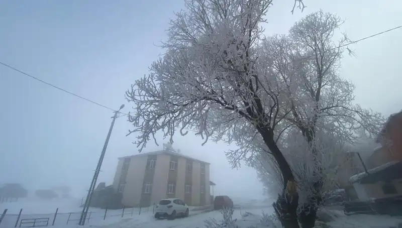 Göle Giderek Soğuyan Hava: Eksi 18 Derece Rekoru Kırıldı!