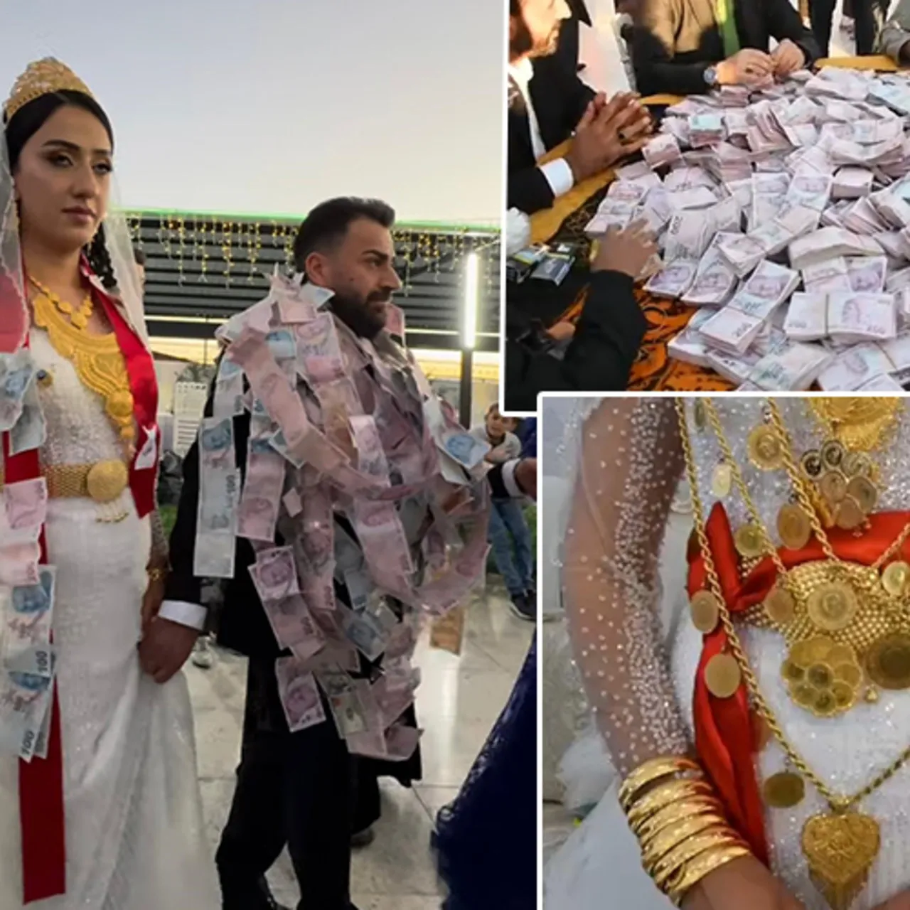 Aşiret Düğünlerinde Gelenek Bozulmadı: Takı Töreni 5 Saat Sürdü