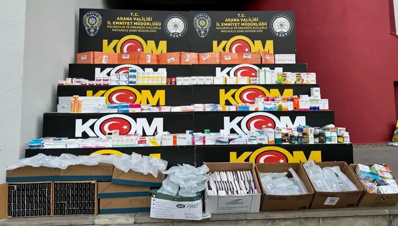 Adana'da Yasadışı İlaç Operasyonunda Büyük Tutuklama: 10 Gözaltı!