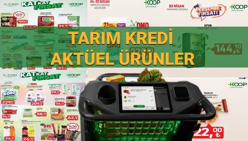 Tarım Kredi Marketleri'nde Nisan Ayı İndirimleri: Kaçırılmayacak Fırsatlar