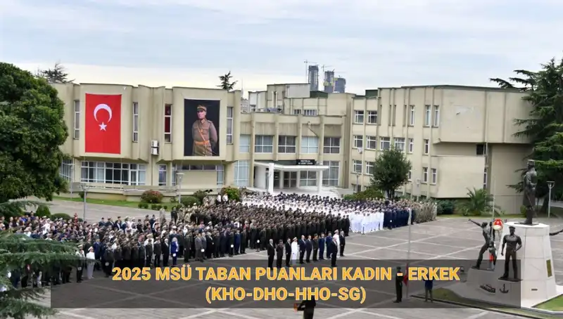 2025 MSÜ Taban Puanları Açıklandı: Kimler Harp Okullarına Girebilir?