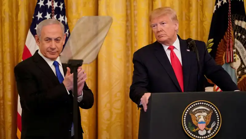 Trump ve Netanyahu, Beyaz Saray'da Tarihi Bir Zirve İçin Bir Araya Geliyor
