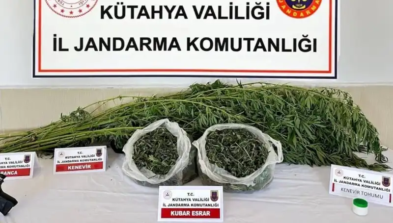 Kütahya'da Büyük Uyuşturucu Operasyonu: Tek Şahıs Yakalandı!