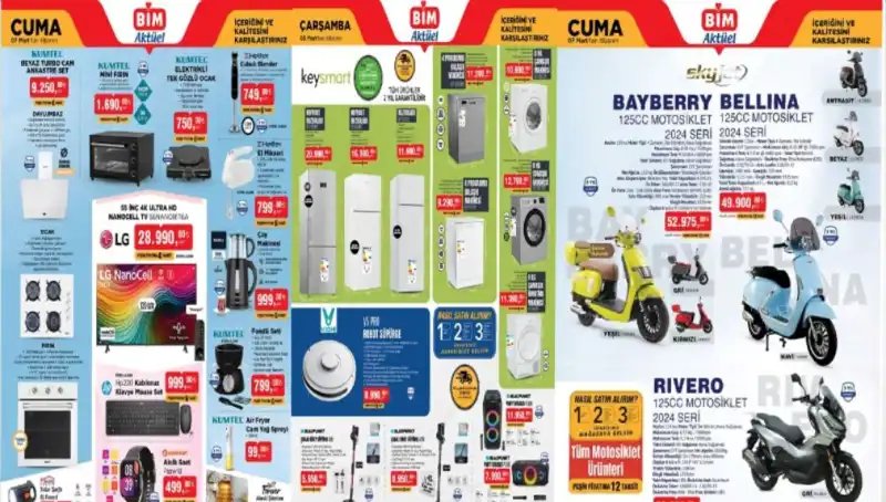 BİM’in 4-7 Mart Aktüel Ürün Kataloğu ile Çılgın İndirimler Başlıyor!