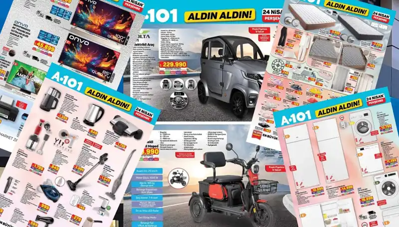 A101'de Yeni Ürün Dönemi: Perde, Halı ve Elektrikli Mutfak Ürünleri