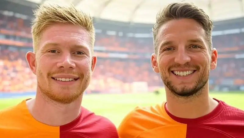 Galatasaray, Kevin de Bruyne için Dries Mertens'i Kullanmaya Hazırlanıyor!