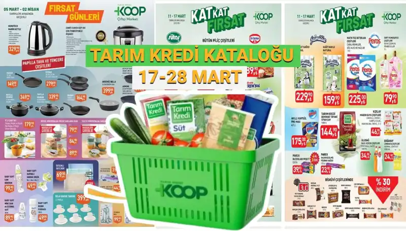Tarım Kredi Kooperatif Marketleri’nde Mart Ayına Özel İndirim Fırtınası Başlıyor!